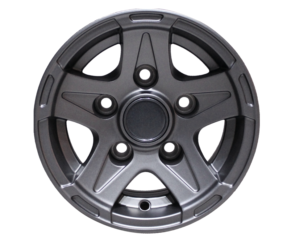 Hliníkové kolo R10, 6Jx10 H2 ET0, 5x112, grey _ pktechnik